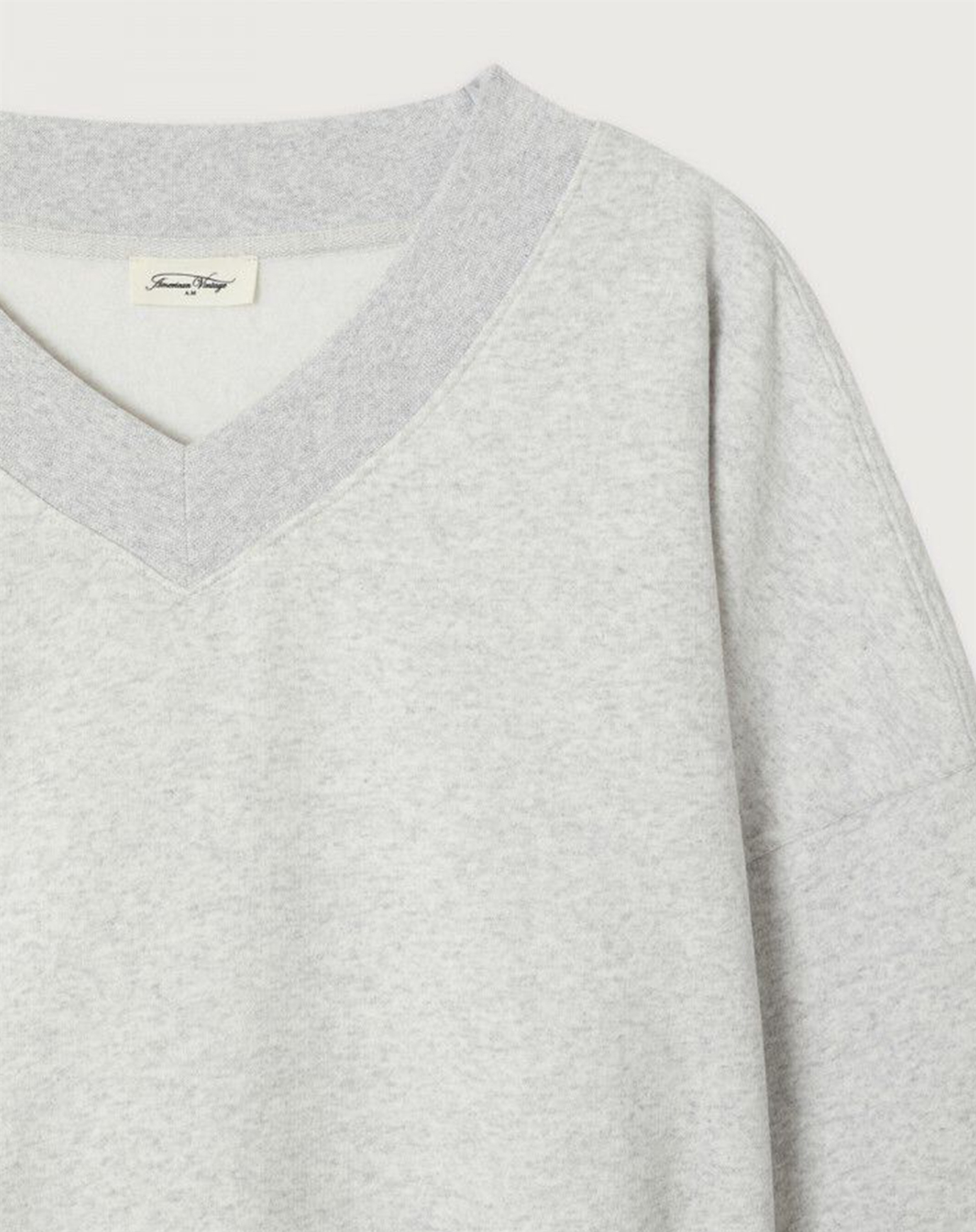 American Vintage - Baptown Sweatshirt - Heather Grey